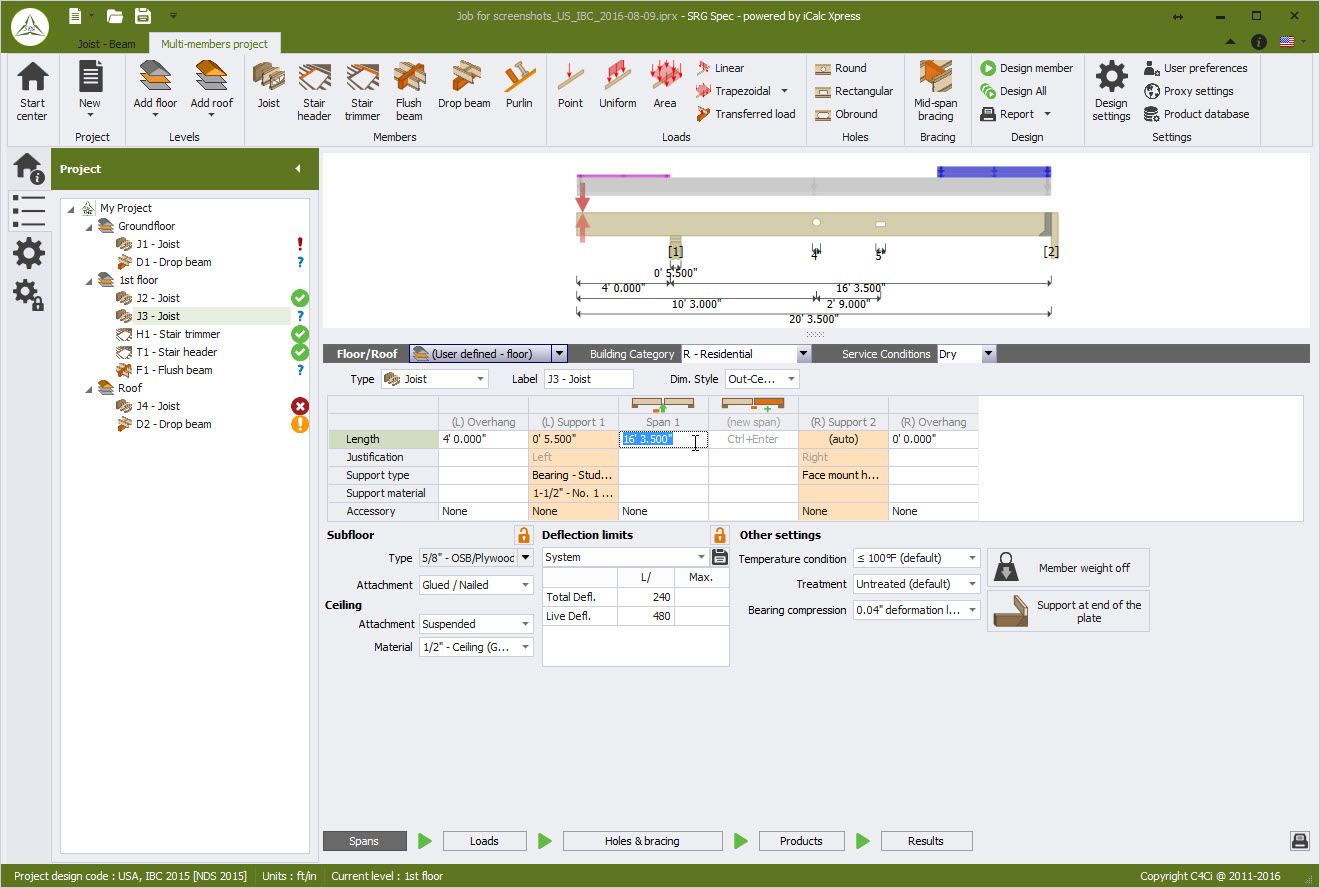 Features Icalc Xpress